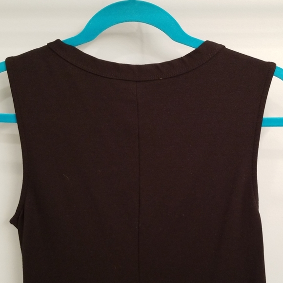 Philosophy Black Sleeveless Dress in Size Large - Picture 7 of 8